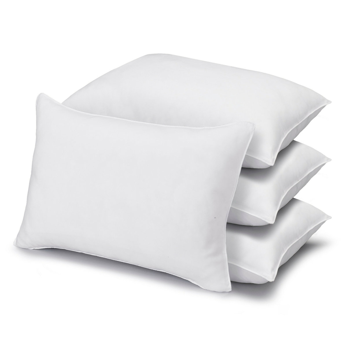 Santos Superior Down-Alternative Pillow, Soft Density (Set of 4)